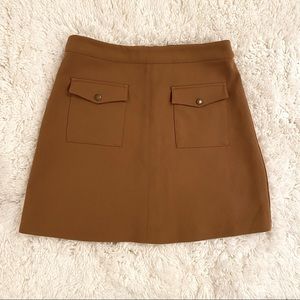 Brown/Tan Mini Skirt